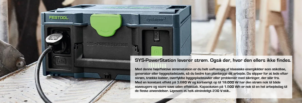 Festool Sys powerstation