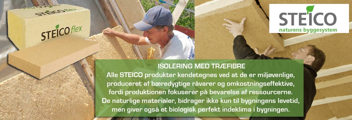 steico træfiberisolering