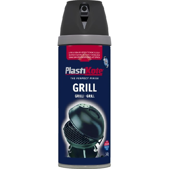 Plasti-kote twist, grill spray