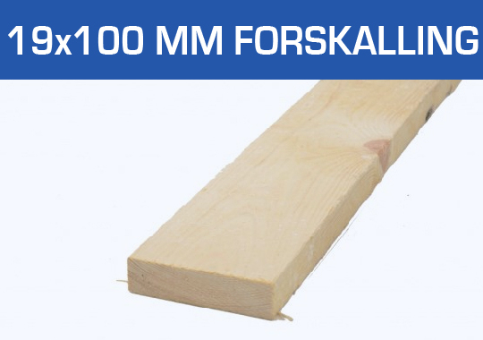 19x100 forskalling