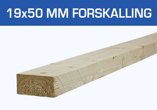 19x50 forskalling