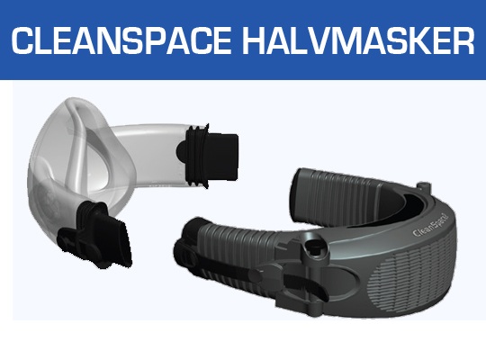 CleanSpace Halvmasker