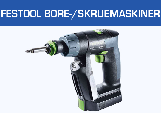 Festool Akku Bore- & skruemaskiner