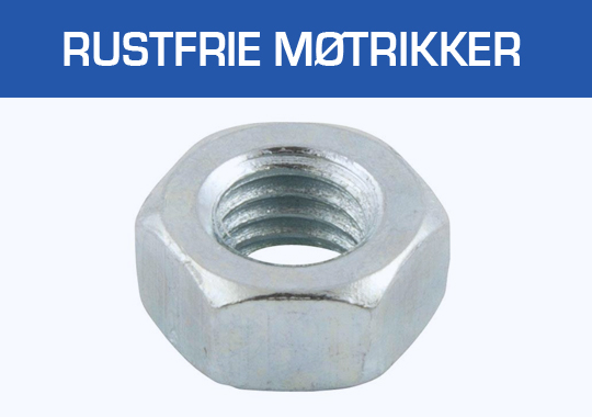 Rustfrie Møtrikker