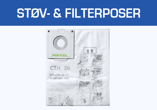 Festool Støv- & Filterposer