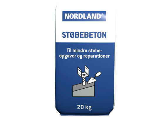 Nordland Støbebeton 0-4mm 20kg