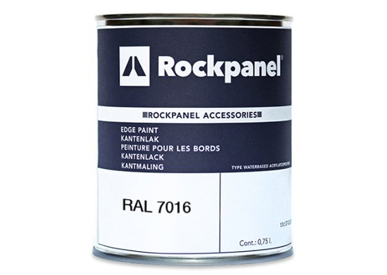 Rockpanel Uni Kantmaling 0,5ltr Antracit RAL7016 