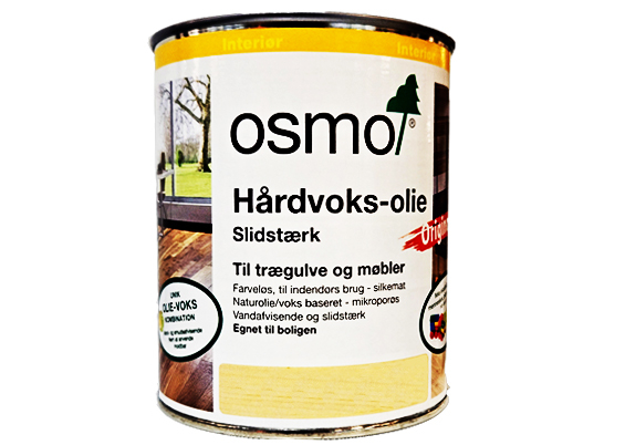 Osmo 3065 Hårdvoksolie Farveløs Halvmat 0,75 ltr