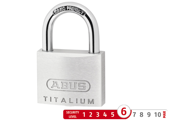 Abus 64TI/50 Hængelås Titalium 50 mm