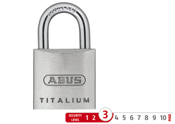 Abus 64TI/20 Hængelås Titalium 20 mm