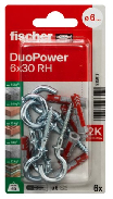 Fischer Duopower Universaldybel 6x30 m/rund krog 6 stk