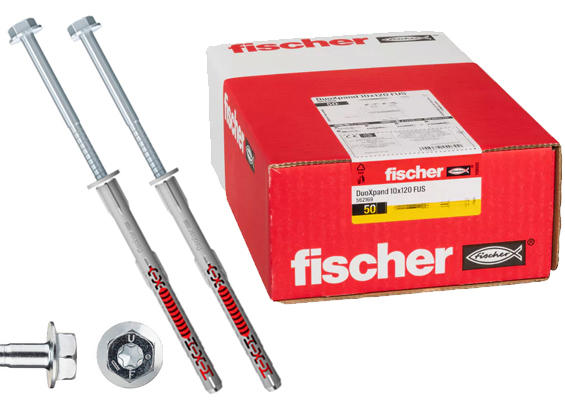 Fischer DuoXpand Karmdybel 8x80 FUS 50 stk