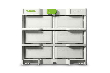 Festool Systainer³-rack SYS3-RK/6 M 337-Set
