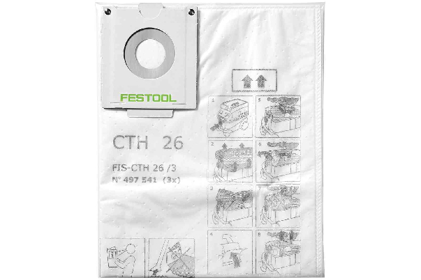 Festool Sikkerhedsfilterpose FIS-CTH 26/3
