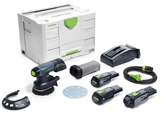 Festool Akku excentersliber ETSC 125 3,0 I-Set
