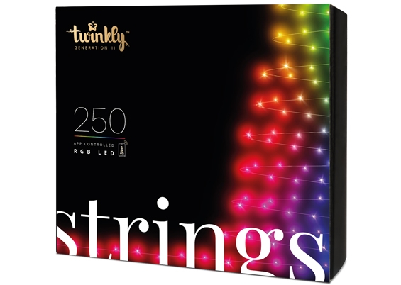 Twinkly String smart lyskæde 250 led 20 mtr